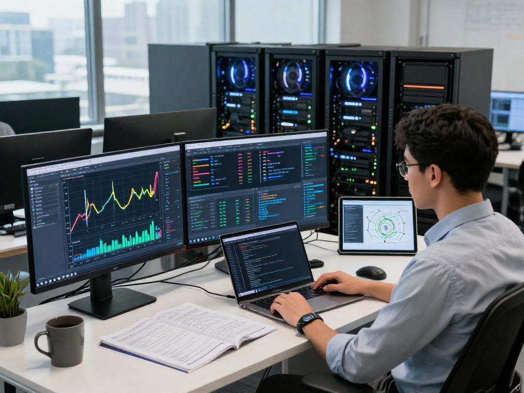 Optimización de servidores dedicados en un entorno tecnológico profesional.